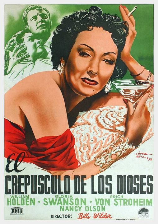 El crepúsculo de los dioses : Póster