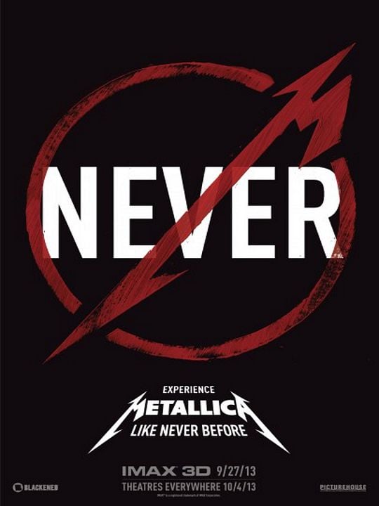 Metallica 3D. Through the Never : Póster