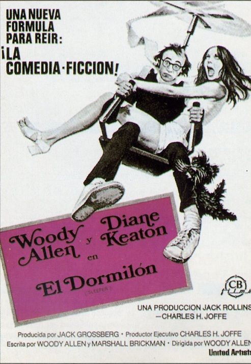 El dormilón : Póster