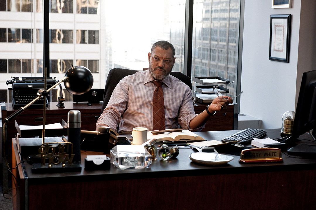 El Hombre de Acero : Foto Laurence Fishburne