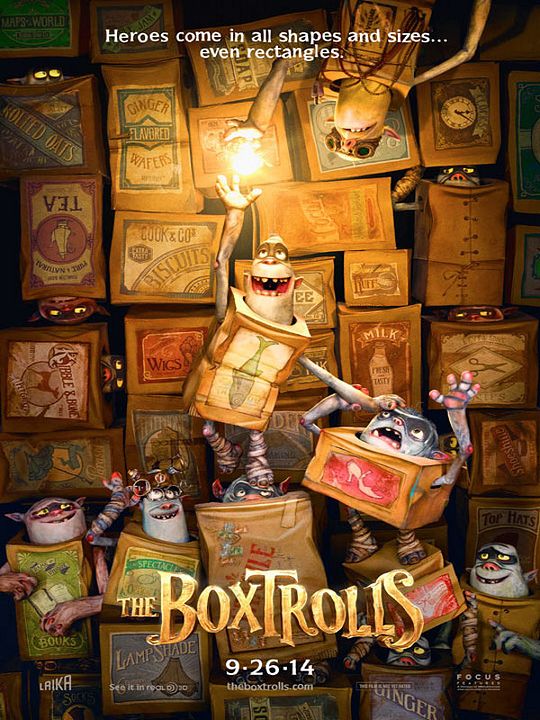 Los Boxtrolls : Póster