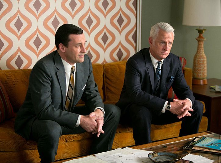 Mad Men : Foto Jon Hamm, John Slattery