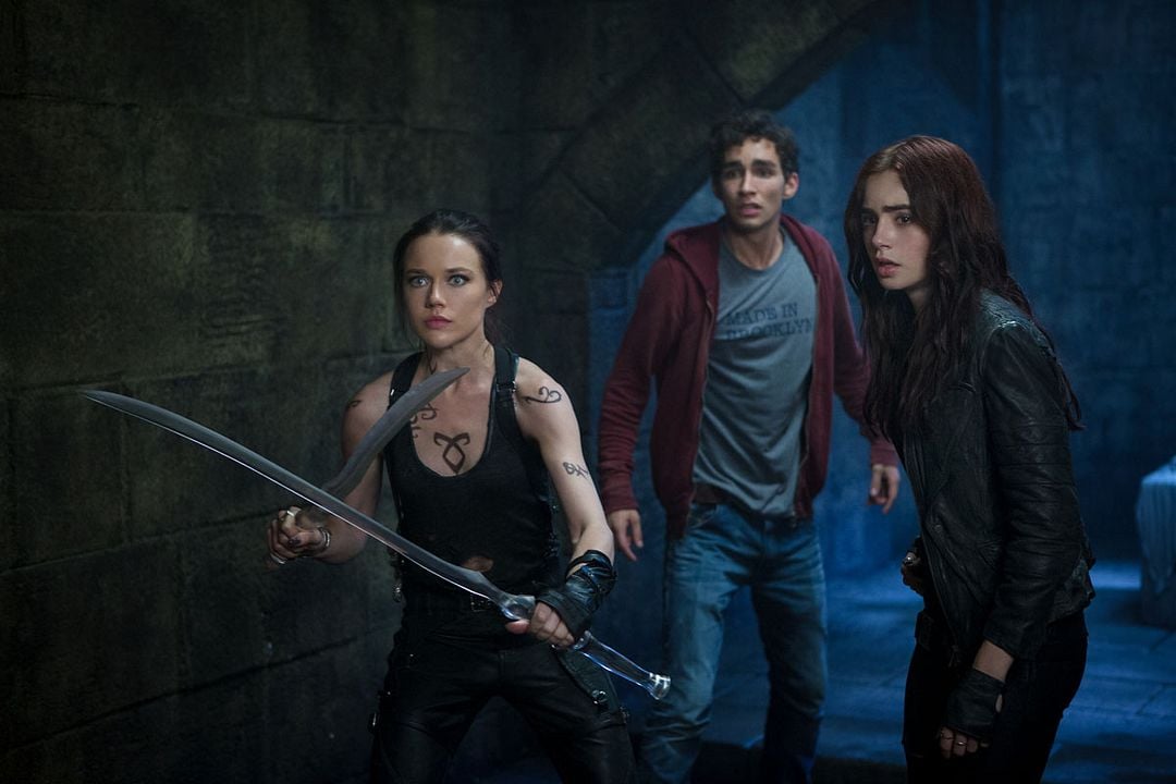 Cazadores de sombras: Ciudad de hueso : Foto Lily Collins, Robert Sheehan