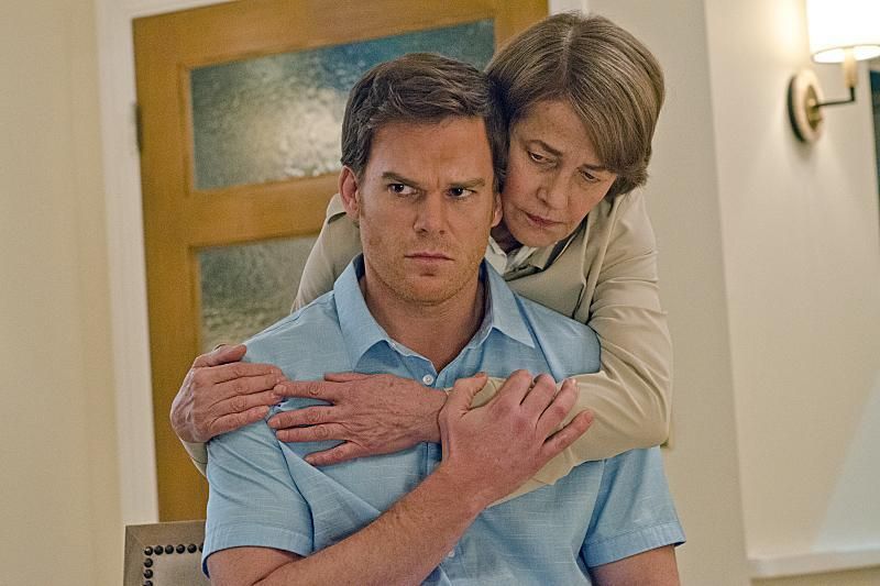 Dexter : Foto Charlotte Rampling, Michael C. Hall