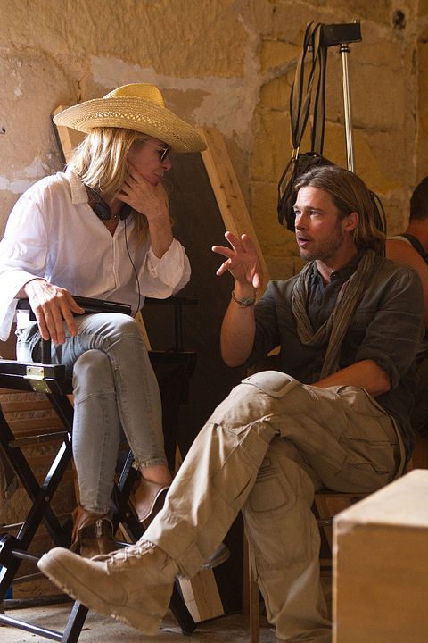 Guerra mundial Z : Foto Brad Pitt