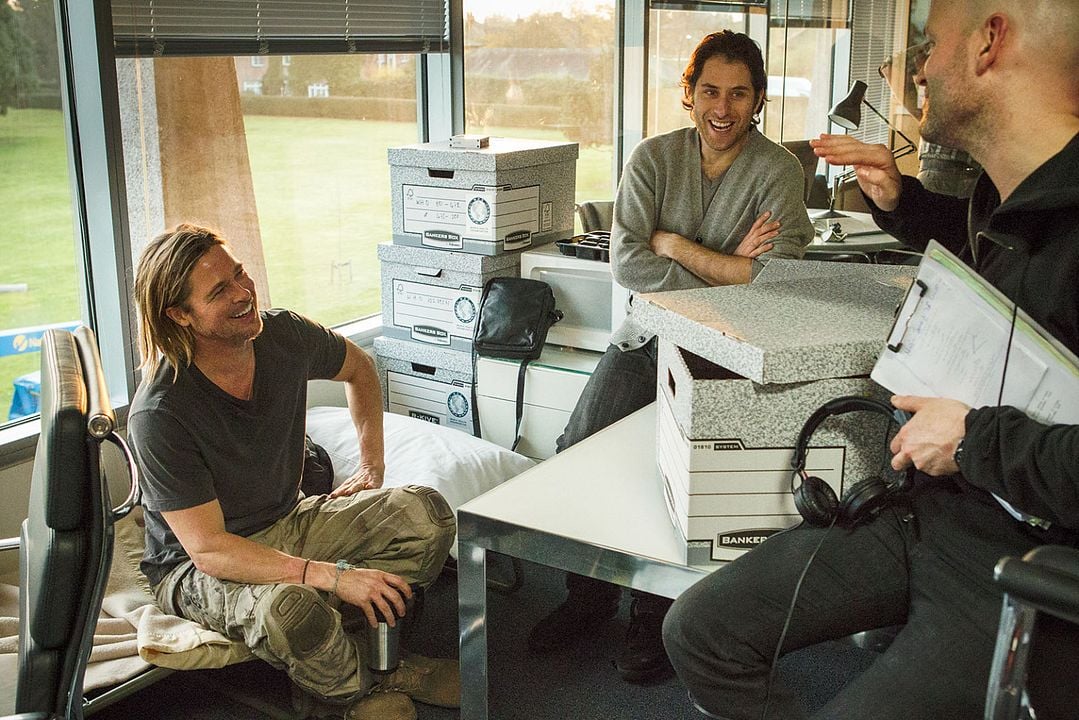 Guerra mundial Z : Foto Brad Pitt