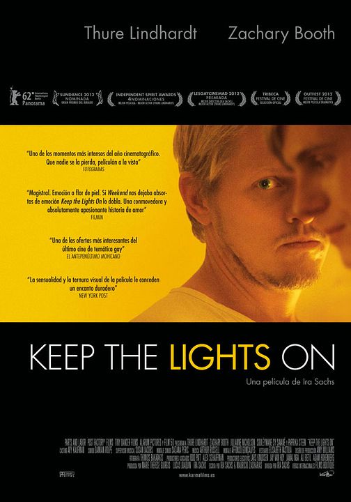 Keep the lights on : Póster