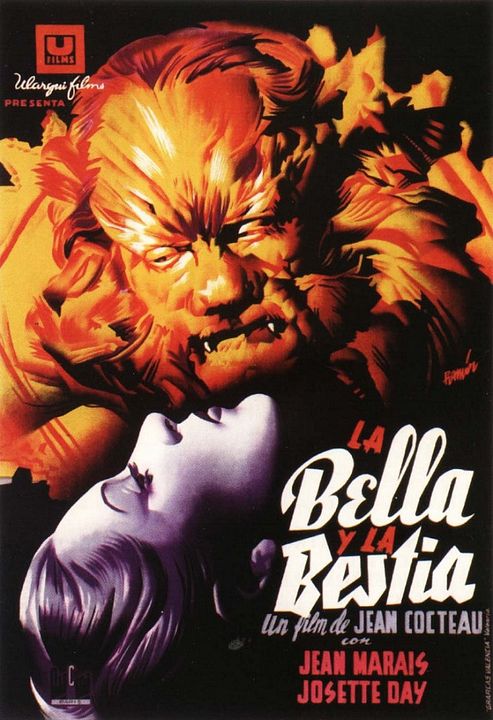 La bella y la bestia : Póster