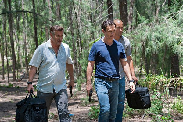 Foto Bruce Campbell, Jeffrey Donovan