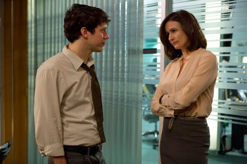 The Newsroom : Foto John Gallagher Jr., Emily Mortimer