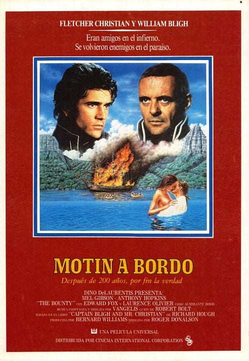 Motín a bordo : Póster