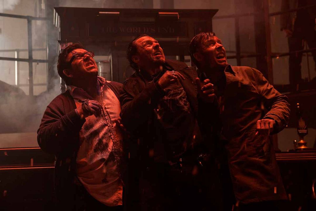 Una noche en el fin del mundo : Foto Nick Frost, Simon Pegg, Paddy Considine