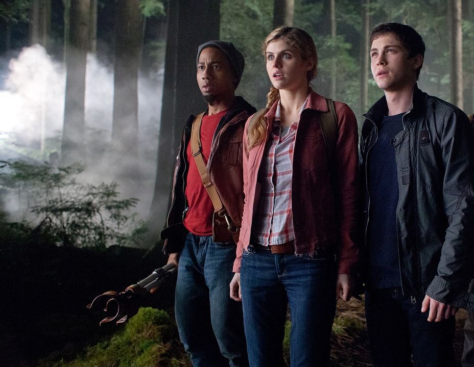 Percy Jackson y el mar de los monstruos : Foto Alexandra Daddario, Logan Lerman