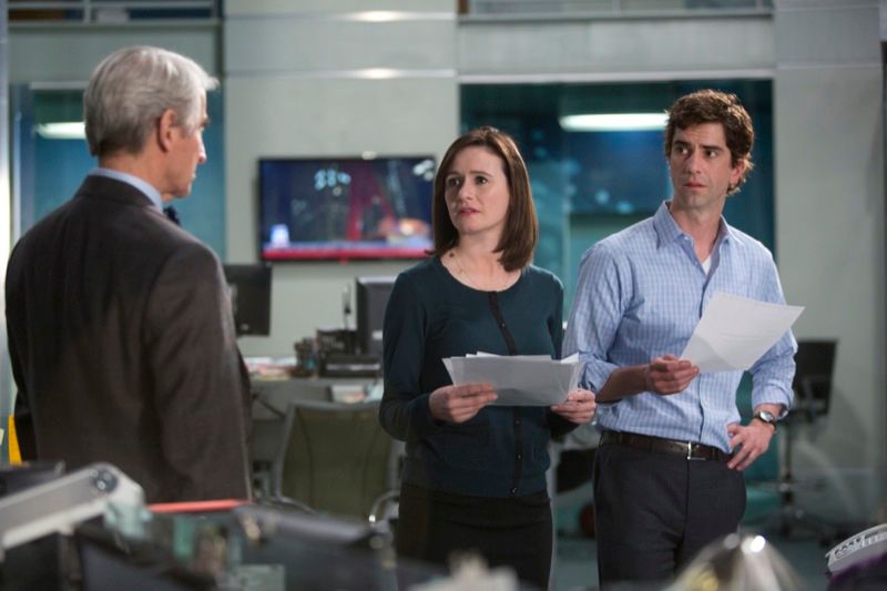 The Newsroom : Foto Emily Mortimer, John Gallagher Jr.