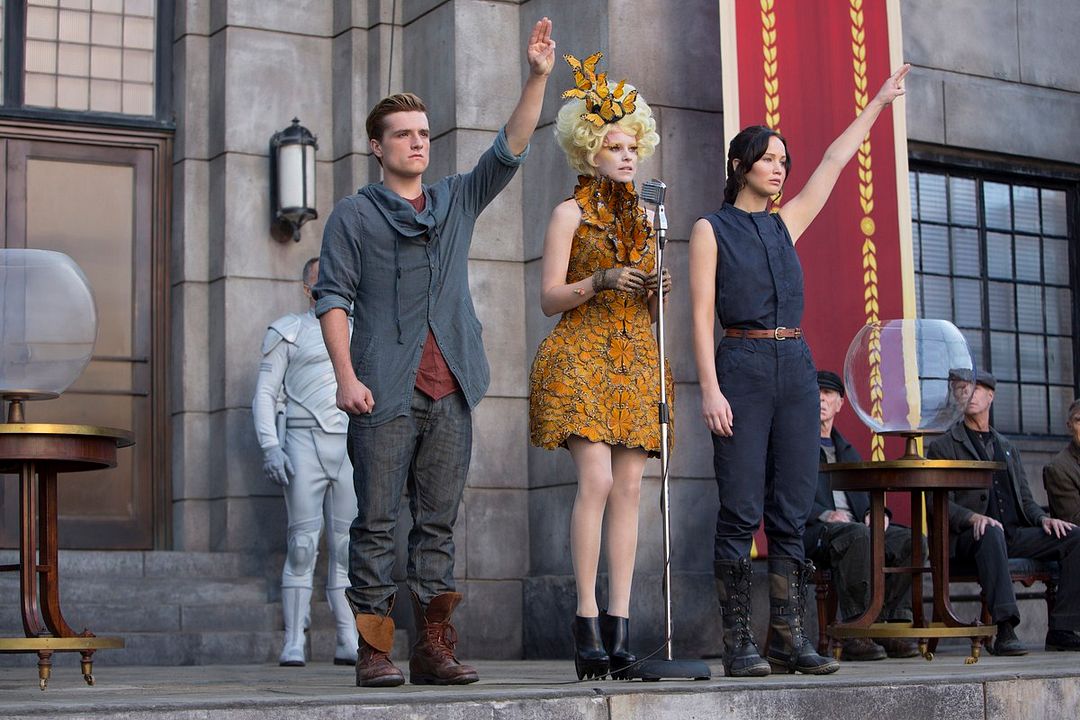 Los juegos del hambre: En llamas : Foto Jennifer Lawrence, Elizabeth Banks, Josh Hutcherson