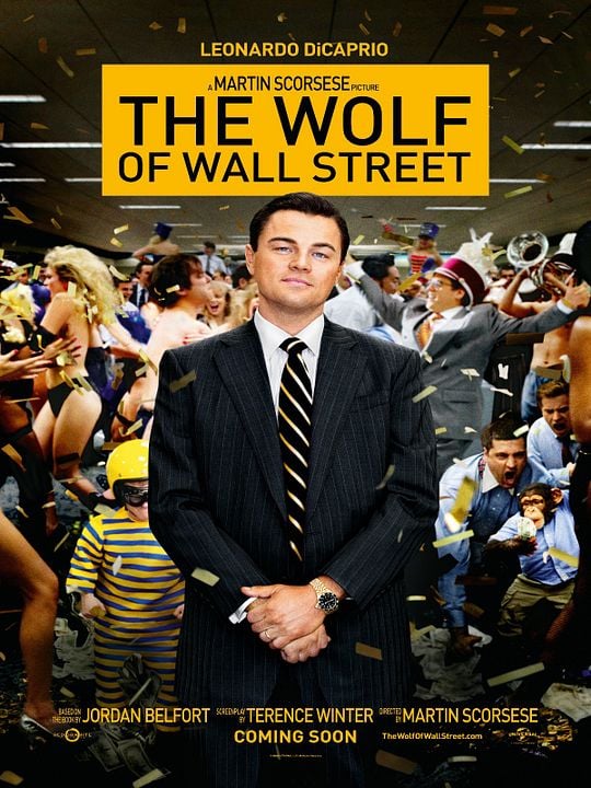 El lobo de Wall Street : Póster