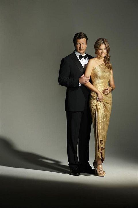 Cobertura de revista Stana Katic, Nathan Fillion