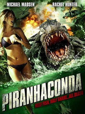 Piranhaconda : Póster