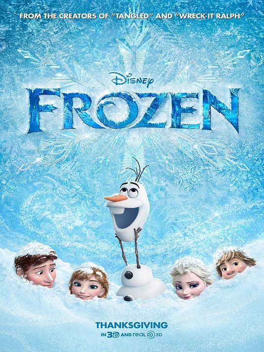 Frozen: Una aventura congelada : Póster