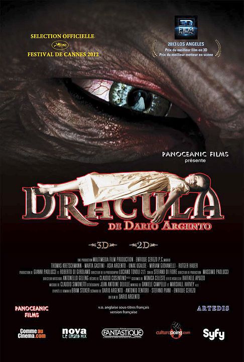 Drácula 3D : Póster