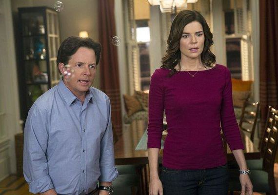 Foto Betsy Brandt, Michael J. Fox