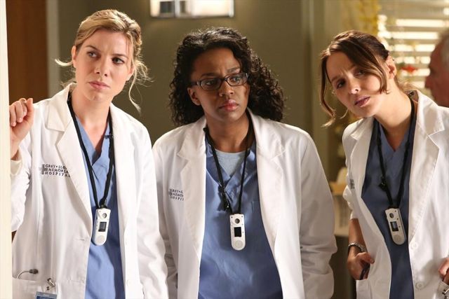 Foto Jessica Capshaw, Jerrika Hinton, Sarah Drew