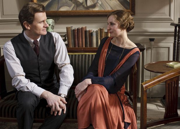 Downton Abbey : Póster Charles Edwards, Laura Carmichael