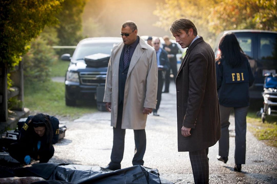 Hannibal : Foto Laurence Fishburne, Hettienne Park, Mads Mikkelsen