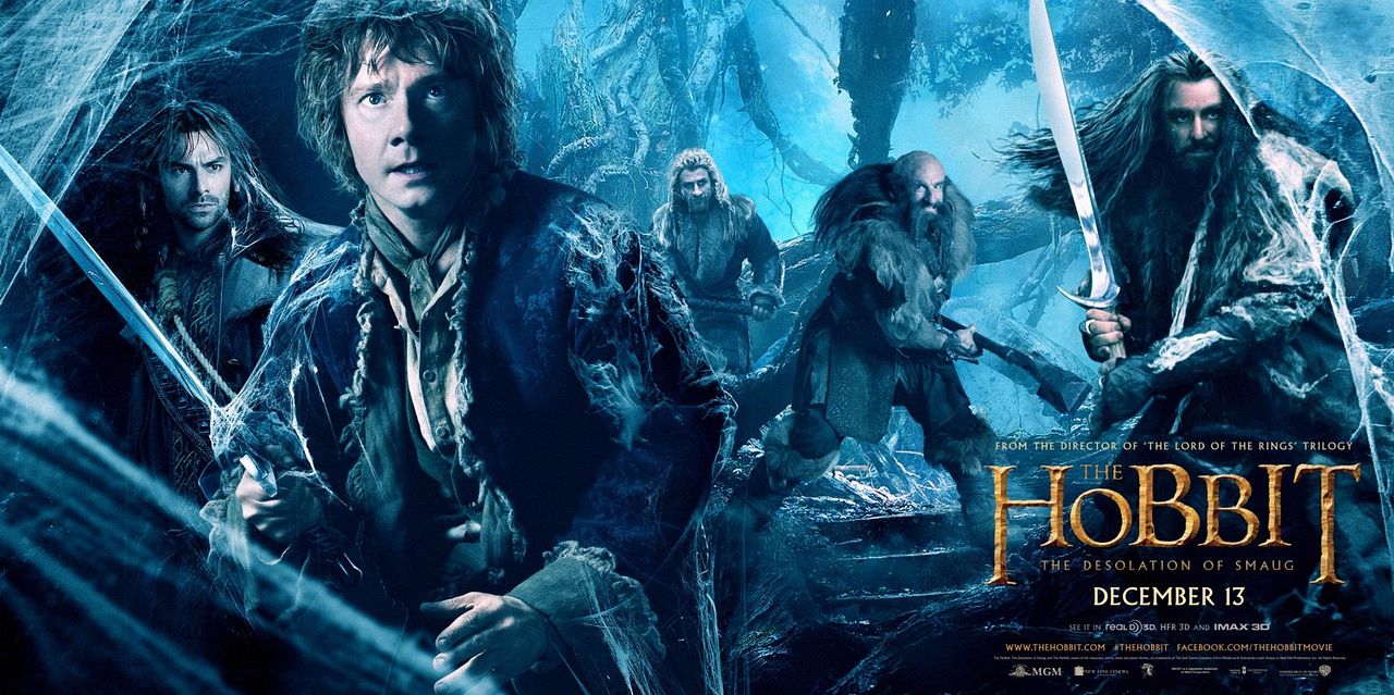 El Hobbit: La desolación de Smaug : Póster