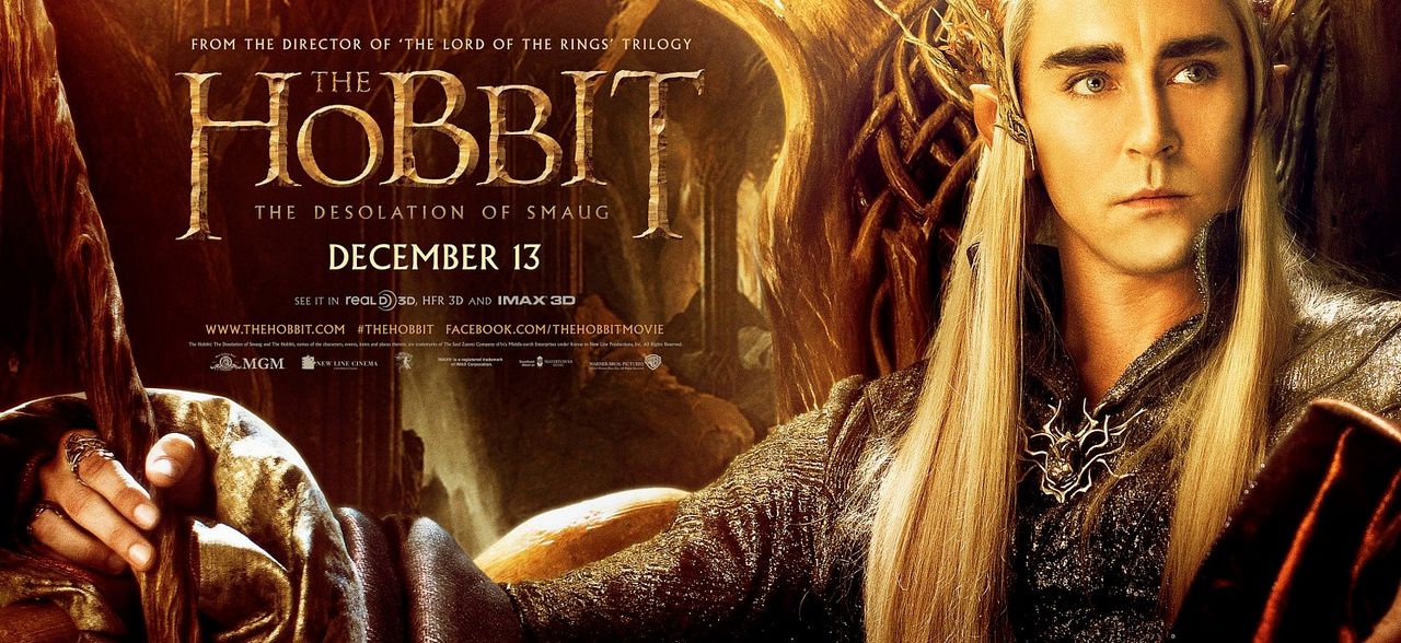 El Hobbit: La desolación de Smaug : Póster