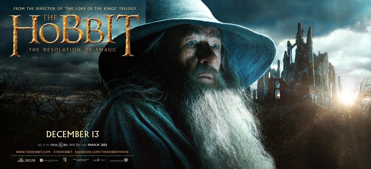 El Hobbit: La desolación de Smaug : Póster