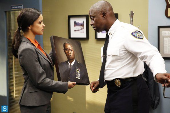 Brooklyn, Precinto 99 : Foto Melissa Fumero, Andre Braugher