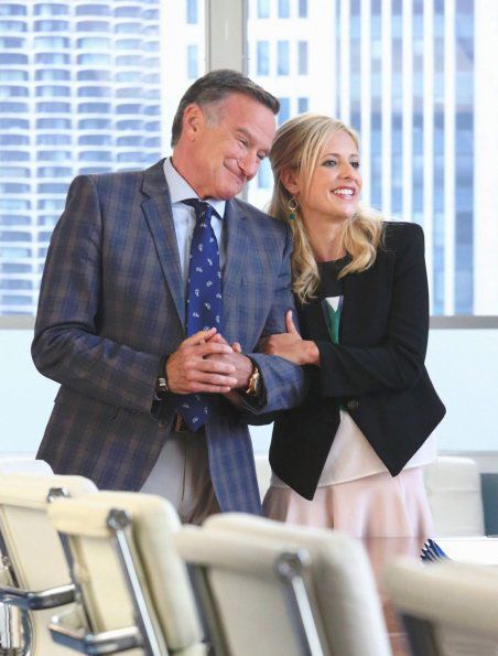 Foto Robin Williams, Sarah Michelle Gellar