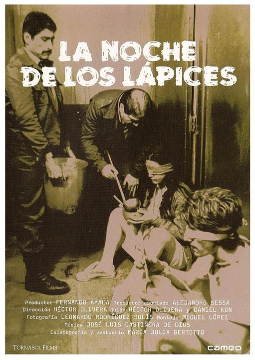 La noche de los lápices : Póster