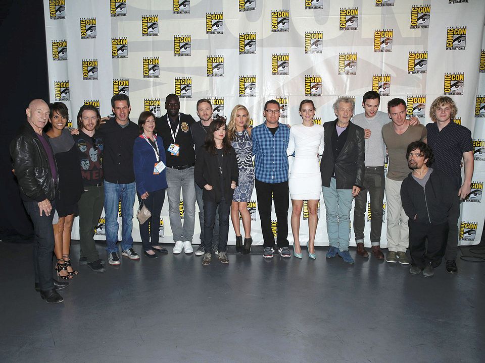 X-Men: Días del futuro pasado : Cobertura de revista Michael Fassbender, Evan Peters, Patrick Stewart, Halle Berry, Jennifer Lawrence, Bryan Singer, Ian McKellen, Shawn Ashmore, Nicholas Hoult, Peter Dinklage, James McAvoy, Omar Sy, Elliot Page