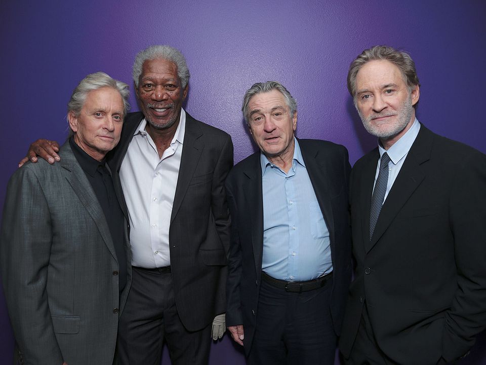 Último viaje a Las Vegas : Cobertura de revista Morgan Freeman, Michael Douglas, Kevin Kline, Robert De Niro