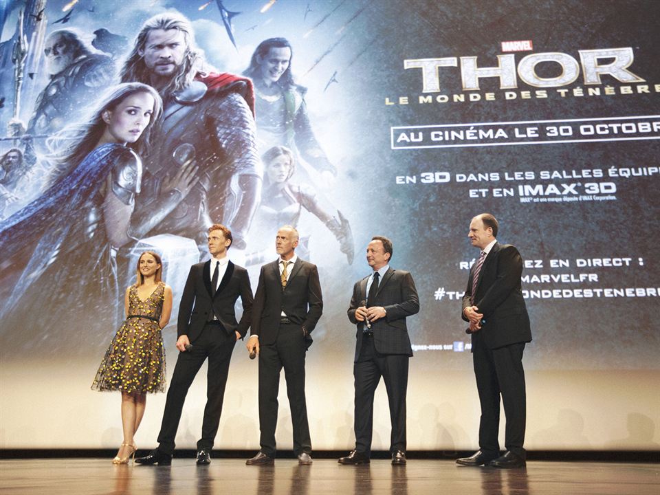 Thor: Un mundo oscuro : Cobertura de revista Tom Hiddleston, Natalie Portman, Kevin Feige