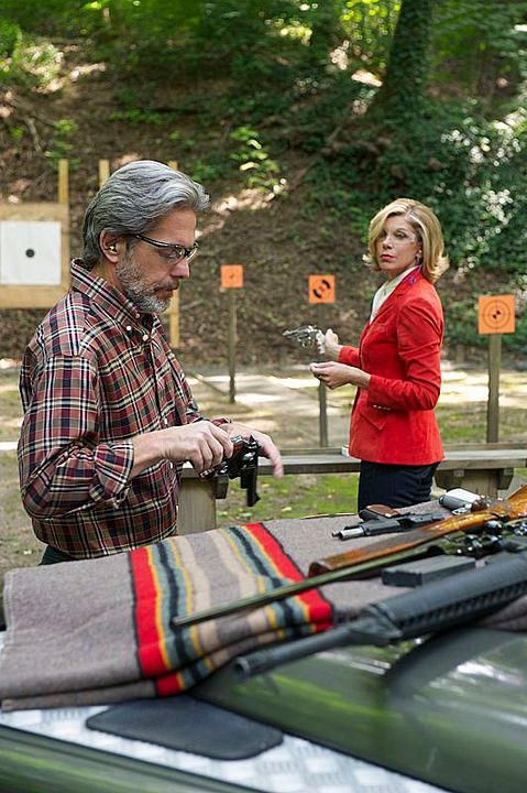Foto Gary Cole, Christine Baranski