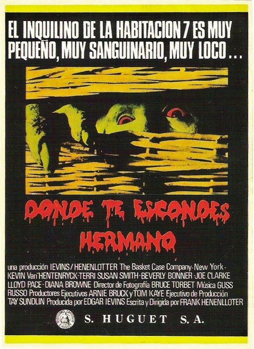 La canasta del horror : Póster