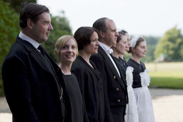 Downton Abbey : Foto Brendan Coyle, Phyllis Logan