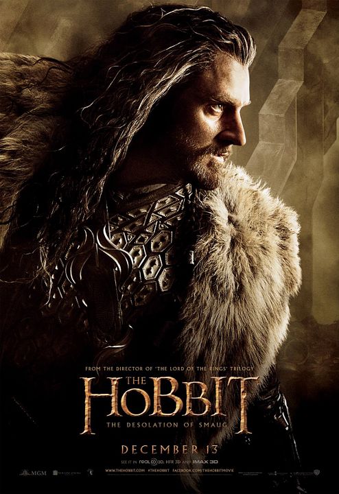 El Hobbit: La desolación de Smaug : Póster