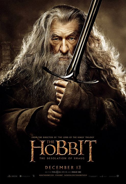 El Hobbit: La desolación de Smaug : Póster