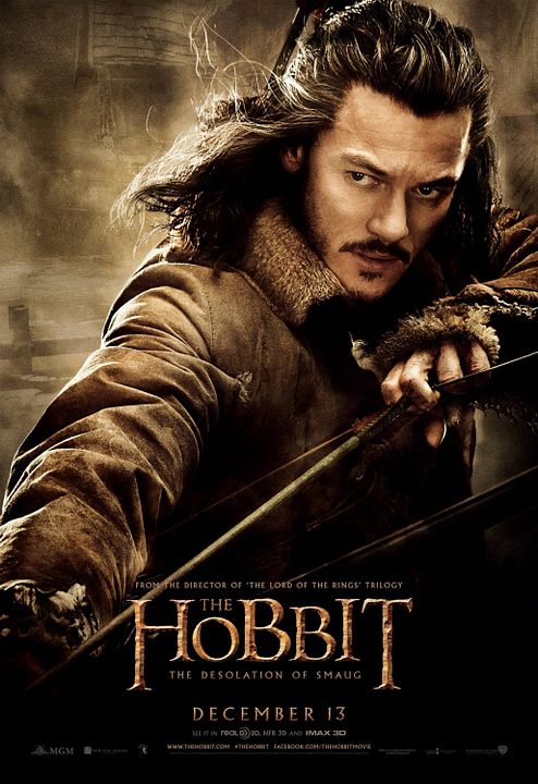 El Hobbit: La desolación de Smaug : Póster