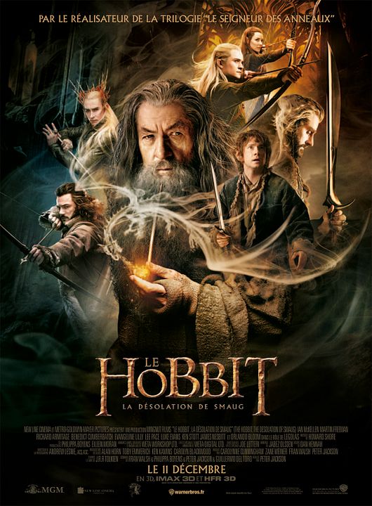 El Hobbit: La desolación de Smaug : Póster