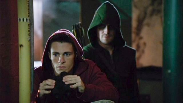 Arrow : Póster Colton Haynes, Stephen Amell