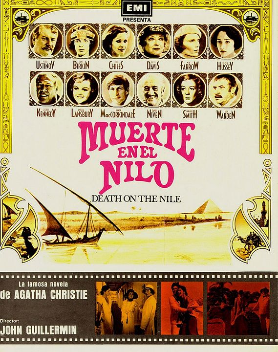 Muerte en el Nilo : Póster