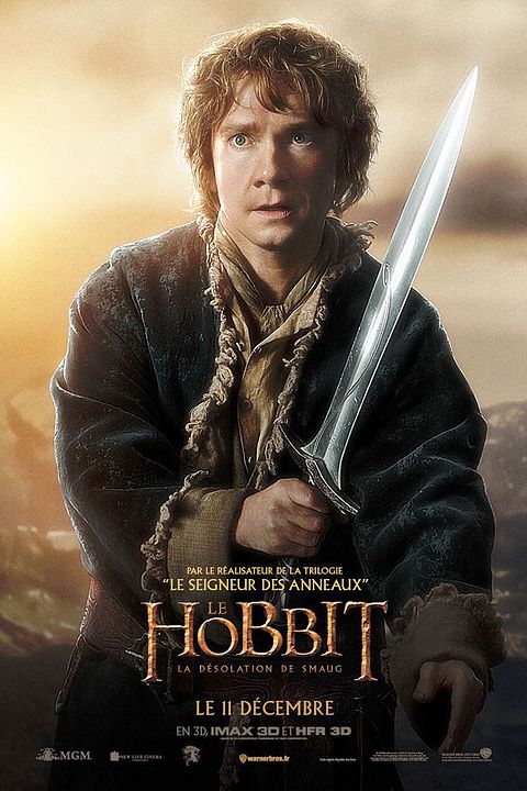 El Hobbit: La desolación de Smaug : Póster