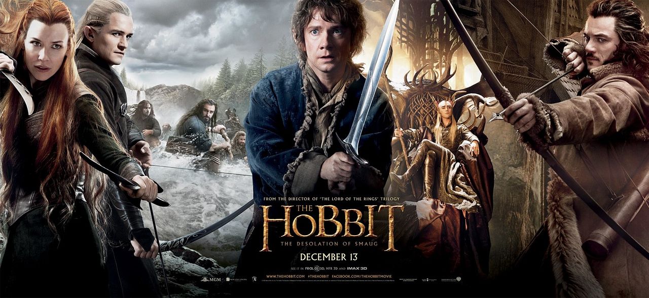 El Hobbit: La desolación de Smaug : Póster