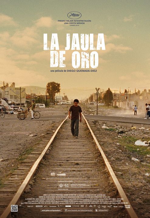 La jaula de oro : Póster