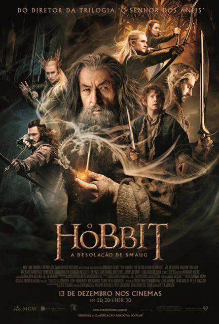 El Hobbit: La desolación de Smaug : Póster